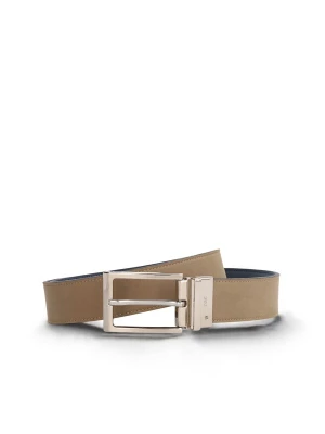 Foto van product nae Vegan Shoes Riem 'Tarres' beige / marine / zilver