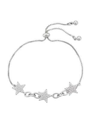Foto van product faina Armband zilver / transparant