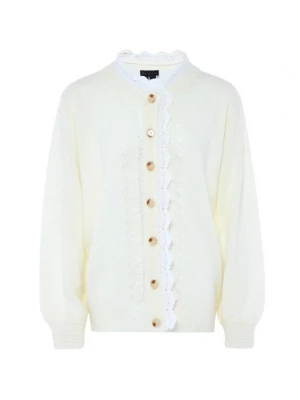 Foto van product NAEMI Gebreid vest wit / wolwit