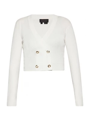 Foto van product NAEMI Gebreid vest wolwit