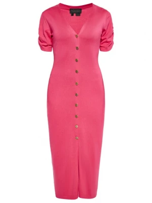 Foto van product NAEMI Gebreide jurk pink