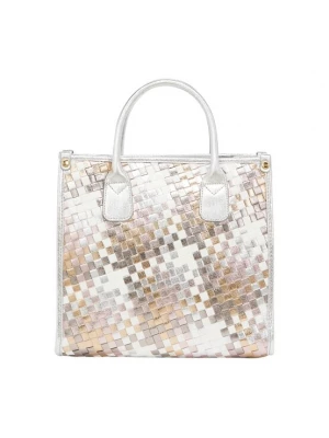Foto van product NAEMI Handtas crème / zilver