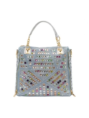 Foto van product NAEMI Handtas smoky blue / gemengde kleuren