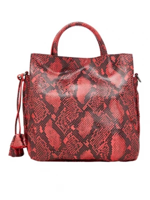 Foto van product NAEMI Handtas wijnrood / zwart