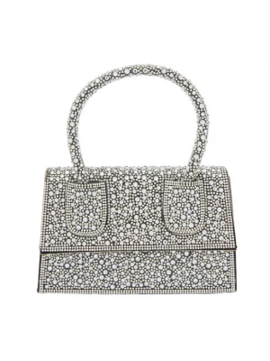 Foto van product faina Clutch zwart / transparant