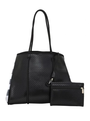 Foto van product faina Shopper donkerblauw / zwart / offwhite
