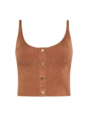Foto van product NAEMI Gebreide top cognac