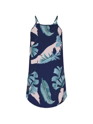 Foto van product NAEMI Zomerjurk 'Fashion Look' donkerblauw / petrol / rosa