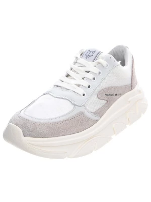 Foto van product NAKED WOLFE Sportieve veterschoen 'Waves Sneakears' wit