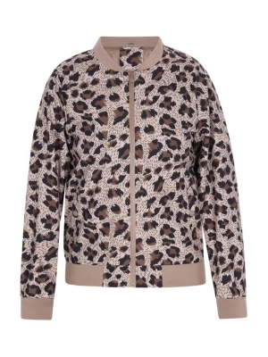 Foto van product swirly Tussenjas beige / bruin / zwart