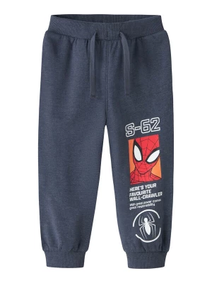 Foto van product NAME IT Broek 'NMMACTOR SPIDER' navy / oranje / rood / wit