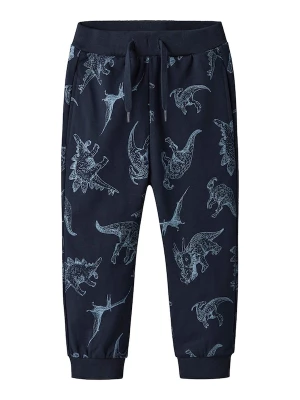 Foto van product NAME IT Broek 'NMMVaron' navy / lichtblauw