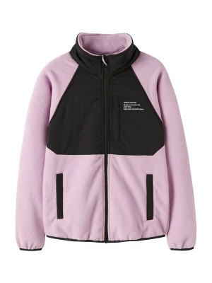 Foto van product NAME IT Fleece jas 'NKNMYLES' orchidee / zwart