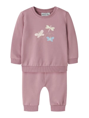 Foto van product NAME IT Joggingpak 'NBFVRillie' lichtblauw / lavendel / pastelroze