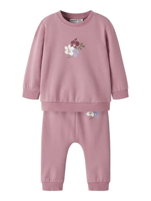 Foto van product NAME IT Joggingpak 'NBFVRillie' mintgroen / mauve / bordeaux / wit