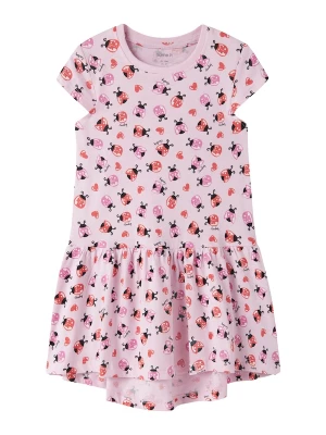 Foto van product NAME IT Jurk 'NMFVigga' rosé / eosine / lichtrood / zwart