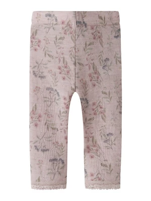 Foto van product NAME IT Leggings 'NBFWANG' saffier / olijfgroen / pastellila / rosa