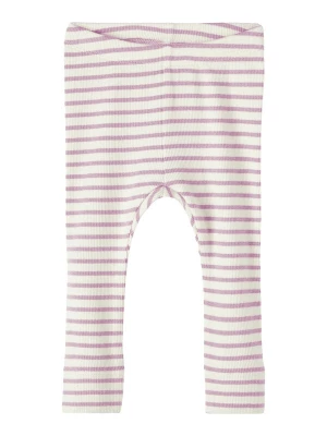 Foto van product NAME IT Leggings 'NBNBani' lavendel / wit