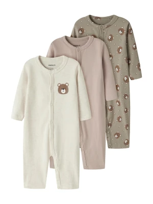 Foto van product NAME IT Nachtkledij bruin / kaki / rosa / wit