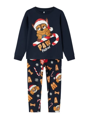 Foto van product NAME IT Nachtkledij 'NMMSlava Paw' navy / bruin / karamel / rood