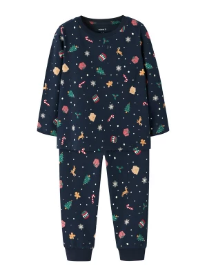 Foto van product NAME IT Nachtkledij sand / navy / donkergroen / rood