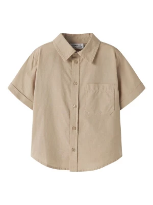 Foto van product NAME IT Overhemd 'Filip' taupe