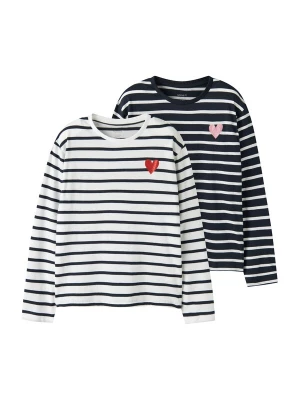 Foto van product NAME IT Shirt navy / rosa / rood / wit