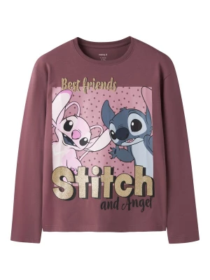 Foto van product NAME IT Shirt 'NKFADARA STITCH' saffier / goud / mauve / lavendel