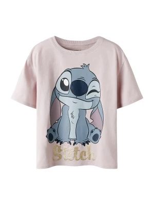 Foto van product NAME IT Shirt 'NKFakun Stitch' marine / smoky blue / goud / sering