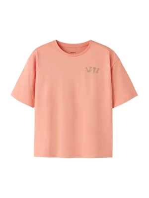 Foto van product NAME IT Shirt 'NKFKali' chamois / goud / lichtoranje / grenadine