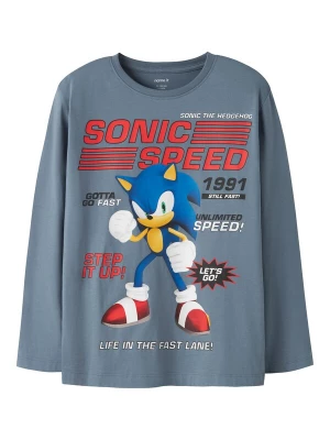 Foto van product NAME IT Shirt 'NKMatti Sonic' hemelsblauw / donkerblauw / rood