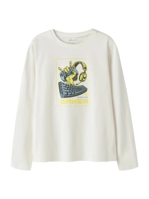 Foto van product NAME IT Shirt 'NKMVUX' lichtblauw / geel / wit