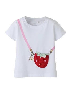 Foto van product NAME IT Shirt 'NMFJOLINE' mintgroen / rosa / donkerrood / wit