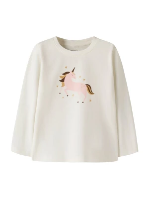 Foto van product NAME IT Shirt 'NMFKatelin' donkerbruin / goud / rosa / wit