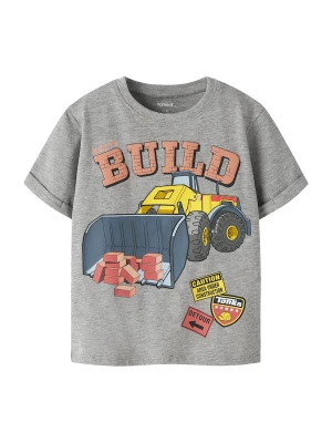 Foto van product NAME IT Shirt 'NMMALIK TONKA' geel / grijs gemêleerd / roestrood / zwart