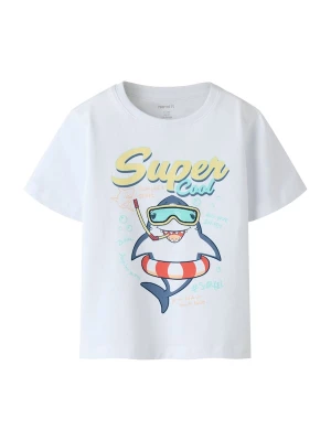 Foto van product NAME IT Shirt 'NMMFymz' opaal / pasteelgeel / kersrood / wit