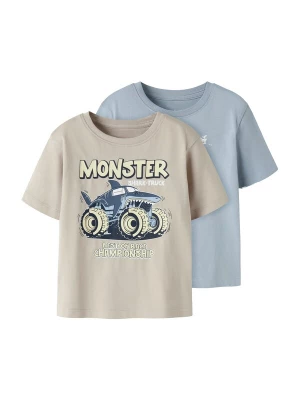 Foto van product NAME IT Shirt 'NMMVanyo' navy / lichtblauw / greige / wit