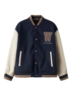 Foto van product NAME IT Tussenjas 'NKMMikado' beige / navy / bruin