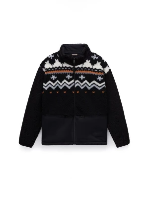 Foto van product NAPAPIJRI Fleece jas 'Ansei' crème / grijs / oranje / zwart
