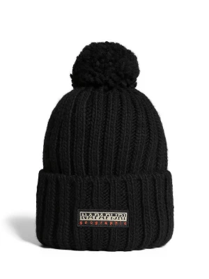 Foto van product NAPAPIJRI Muts 'FEA' lichtbeige / koraal / zwart