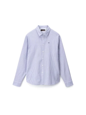 Foto van product NAPAPIJRI Overhemd 'G-TERRA OXFORD' blauw / donkerblauw / wit