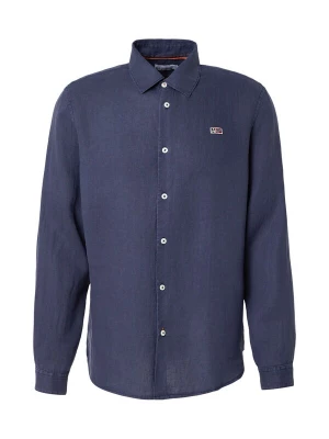 Foto van product NAPAPIJRI Overhemd 'GILBERT 1' donkerblauw