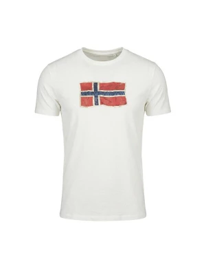 Foto van product NAPAPIJRI Shirt crème / donkerrood