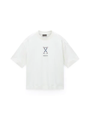Foto van product NAPAPIJRI Shirt '-Irto' donkerblauw / lichtrood / wit