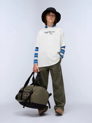 Foto van product NAPAPIJRI Shirt 'Primiero' grijs / wit