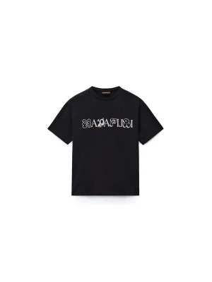 Foto van product NAPAPIJRI Shirt 'S-Acadia' crème / zwart