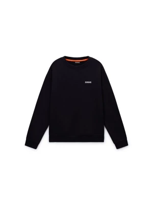 Foto van product NAPAPIJRI Sweatshirt 'B-Guide' blauw / mandarijn / zwart / wit