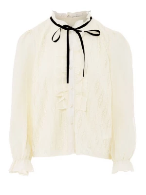 Foto van product nascita Blouse crème / zwart