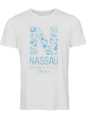 Foto van product NASSAU Beach Club Shirt ' NB22014 ' blauw / wit
