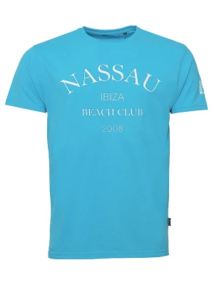 Foto van product NASSAU Beach Club Shirt ' NB231044 ' aqua / wit